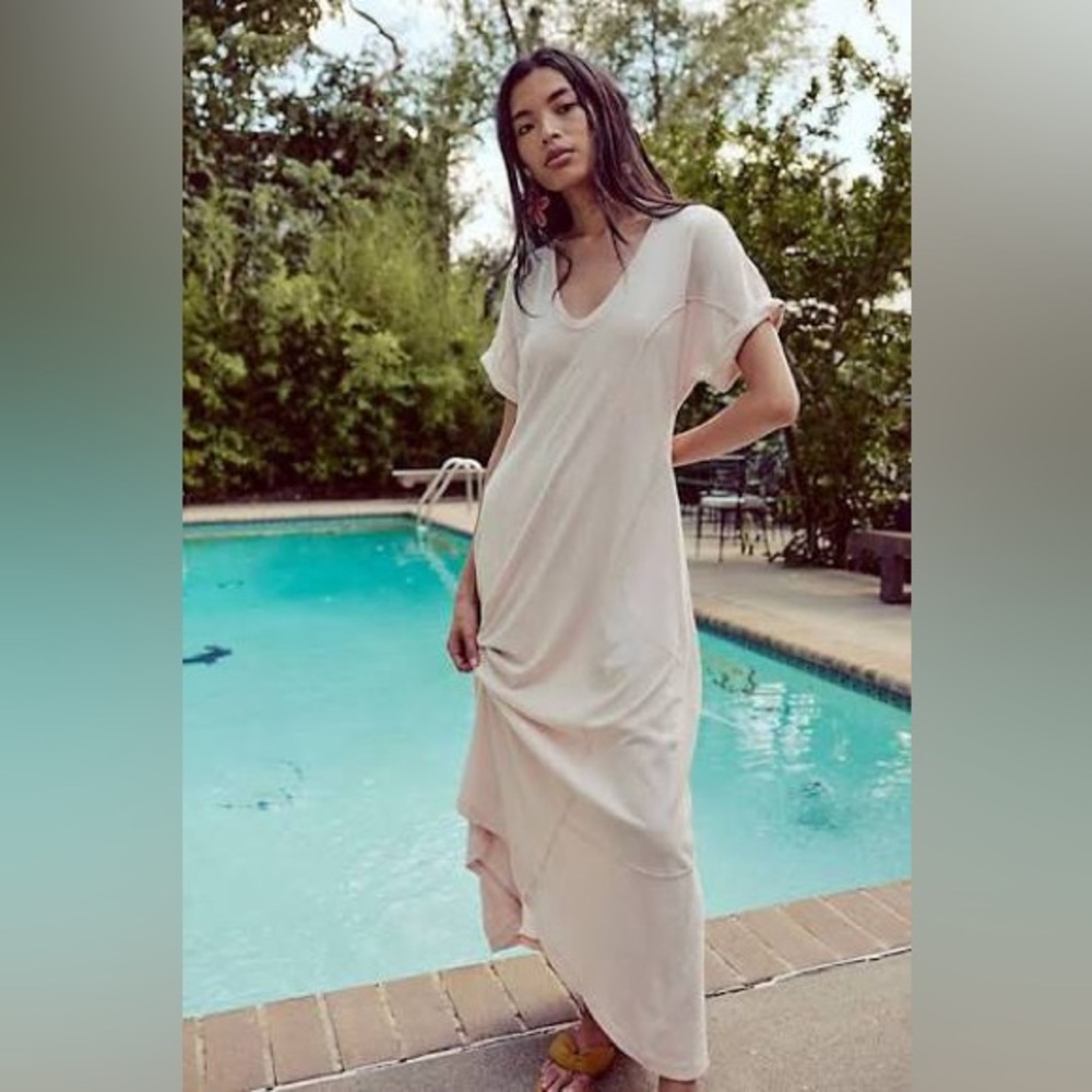Free People Meadow Tee Dress (size small)
